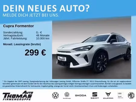 Cupra Formentor 1.5 TSI 150