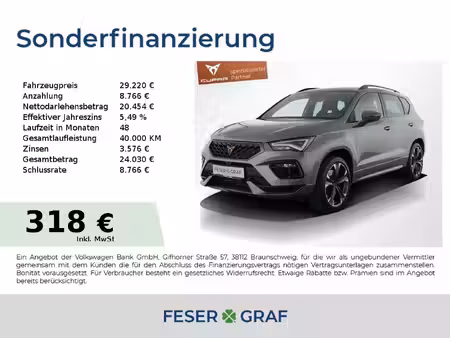 Cupra Ateca 2.0 TSI 300