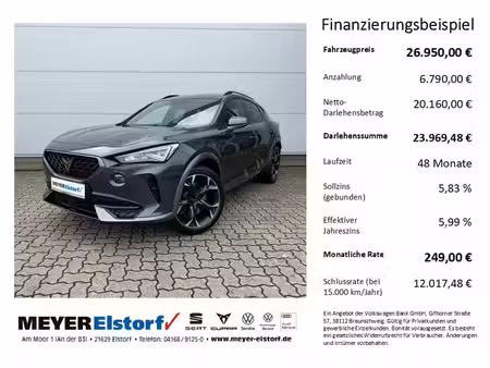 Cupra Formentor VZ 1.4 245