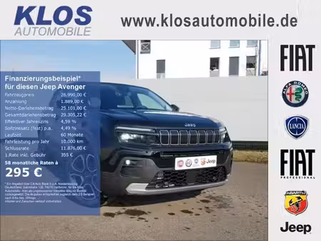 Jeep Avenger 1.2 110 Summit