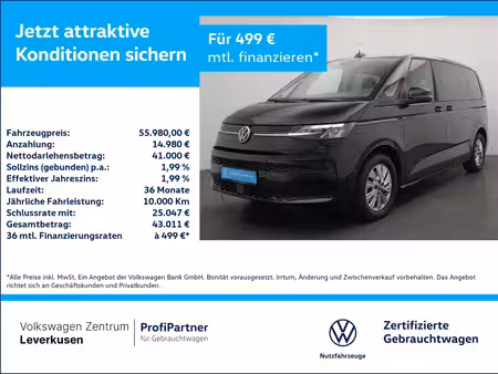 Volkswagen Multivan Life 4Motion