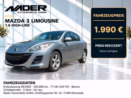 Mazda Mazda3 1.6 105