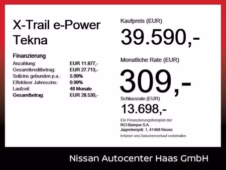 Nissan X-Trail e-Power Tekna