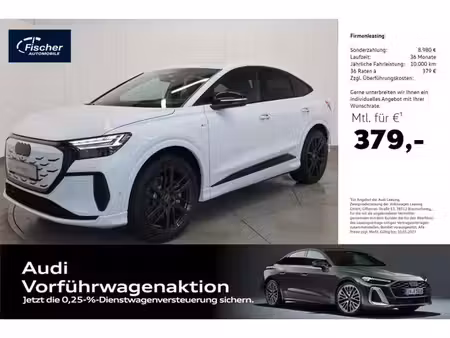 Audi Q4 Sportback E-Tron 340 S line quattro