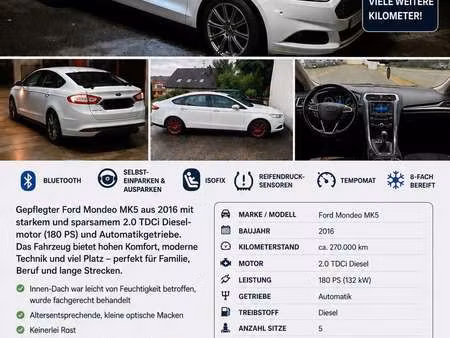 Ford Mondeo 2.0 TDCi 150 Trend