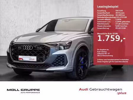 Audi Q8 RS Q8 V8 4.0 TFSI 600 quattro