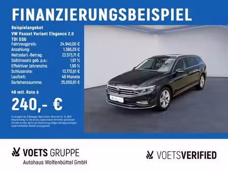 Volkswagen Passat 2.0 TDI 200 Elegance 4Motion