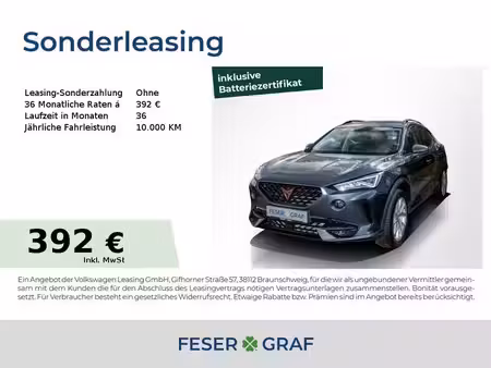 Cupra Formentor 1.4 TSI 150