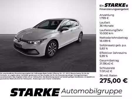 Volkswagen Golf 1.5 TSI 110