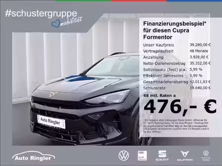 Cupra Formentor VZ 2.0 TSI 265