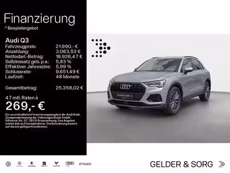 Audi Q3 35 TDI 2.0 TDI 150
