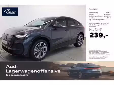 Audi Q4 Sportback E-Tron 299 S line