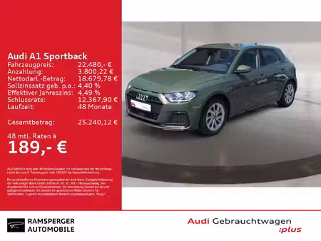Audi A1 30 TFSI 1.0 TFSI 116
