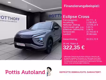 Mitsubishi Eclipse Cross PHEV 2.4 188 SEL 4x4