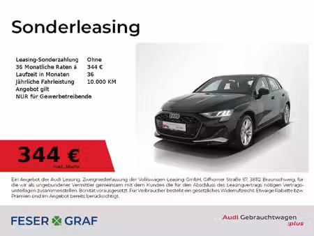 Audi A3 40 TFSI E 1.5 TFSI 204