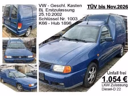 Volkswagen Caddy 1.9 TDI 90