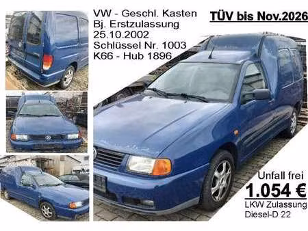 Volkswagen Caddy 1.9 TDI 90