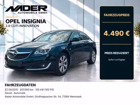 Opel Insignia 2.0 CDTI 163 Innovation
