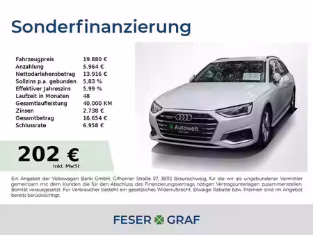 Audi A4 40 TDI 2.0 TDI 204 quattro