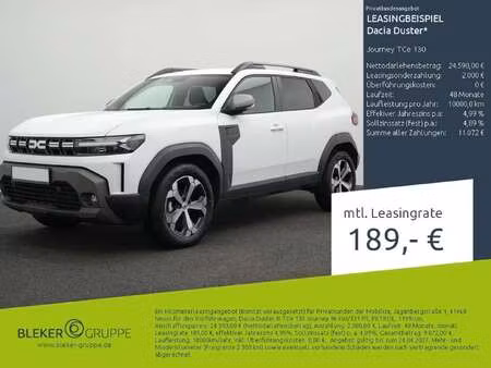 Dacia Duster 1.2 TCe 130 Journey