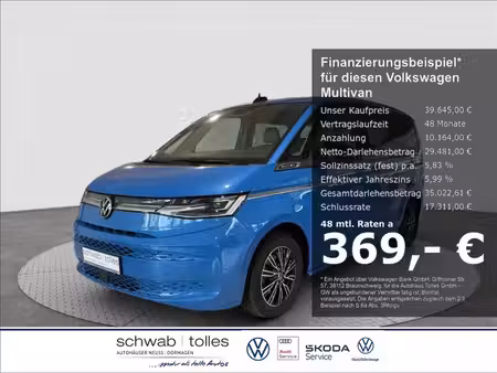 Volkswagen Multivan 2.0 TDI 150 Style