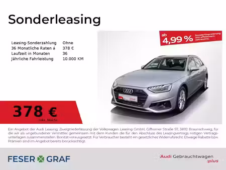 Audi A4 40 TFSI 2.0 FSI 150