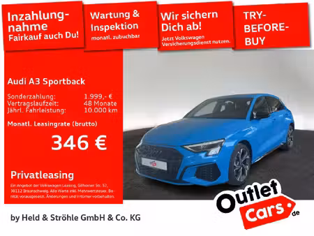 Audi A3 1.4 TFSI S line