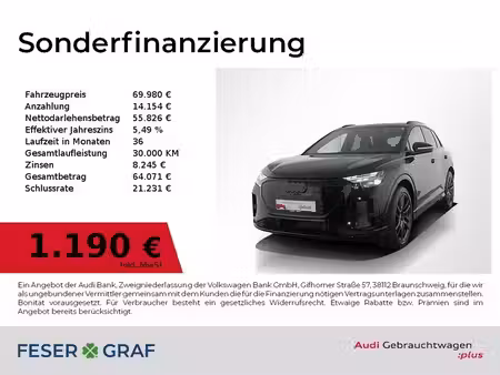 Audi Q4 e-tron 40 340 S line quattro
