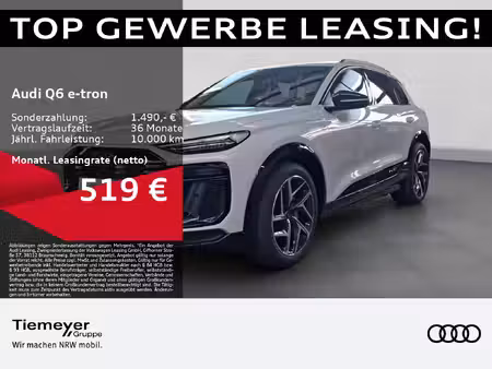 Audi Q6 E-Tron 306 S line