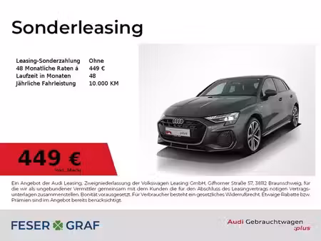 Audi A3 1.5 TFSI 204 S line