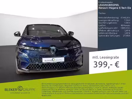 Renault Mégane E-Tech Techno