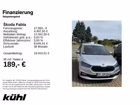 Škoda Fabia 1.0 MPI 80