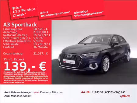 Audi A3 1.0 TFSI