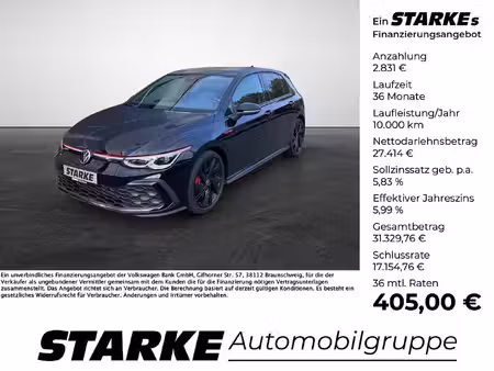Volkswagen Golf GTI 2.0 TSI 245