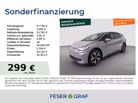 Volkswagen ID.3 150 Move up!