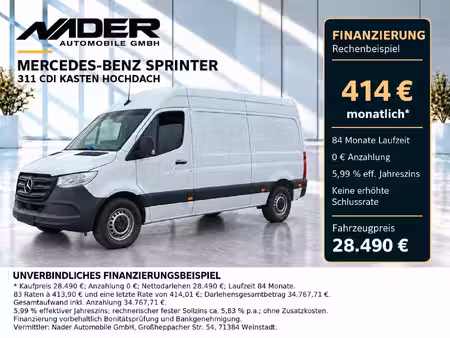 Mercedes-Benz Sprinter 311 2.0 CDI 114