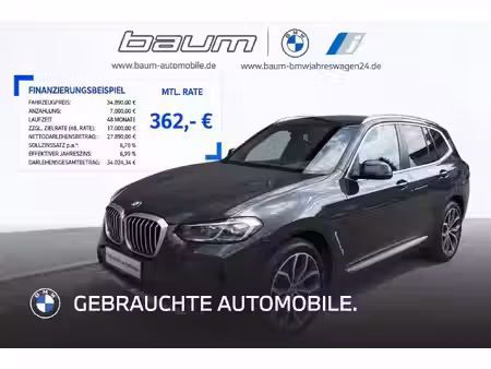 BMW X3 20d 2.0 190 xDrive