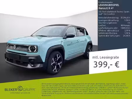 Renault R4 E-Tech 150 Techno