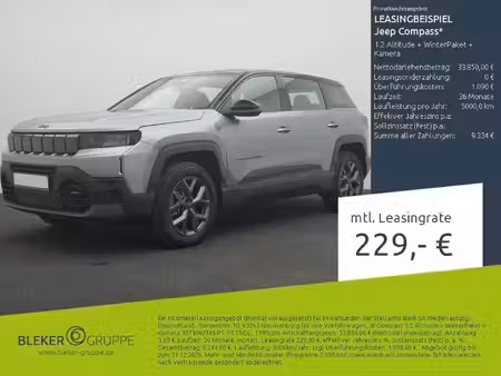 Jeep Compass 1.2 145 Altitude