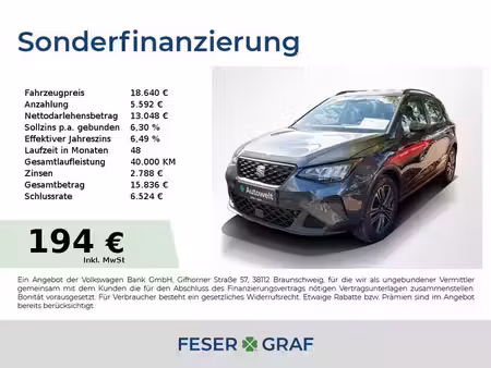 Seat Arona 1.0 TSI Style
