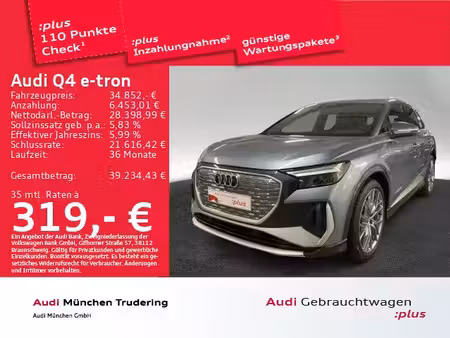Audi Q4 e-tron 40 204 S line