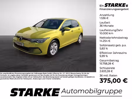 Volkswagen Golf 1.5 TSI 110 Life