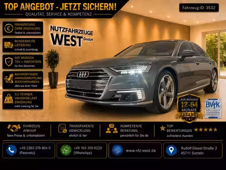 Audi A8 60 TFSI V6 3.0 Exclusive Line quattro
