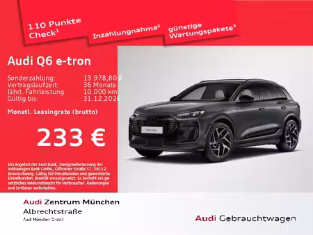 Audi Q6 E-Tron S line