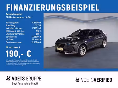 Cupra Formentor 2.0 TDI 150