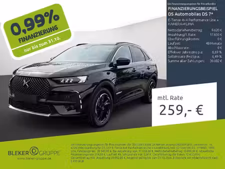 DS 7 E Tense 1.6 Performance Line 4x4