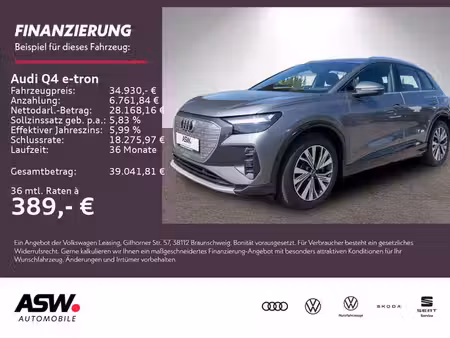 Audi Q4 e-tron 50 299 quattro
