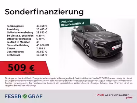 Audi Q8 50 340 S line quattro