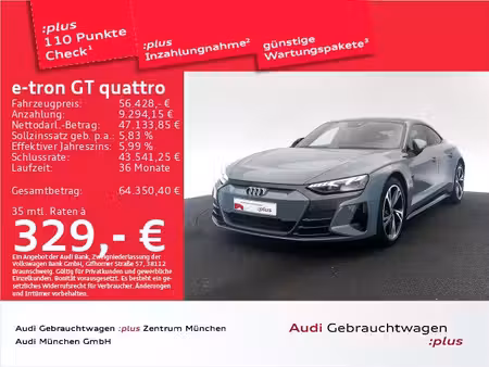 Audi e-tron GT 476 quattro