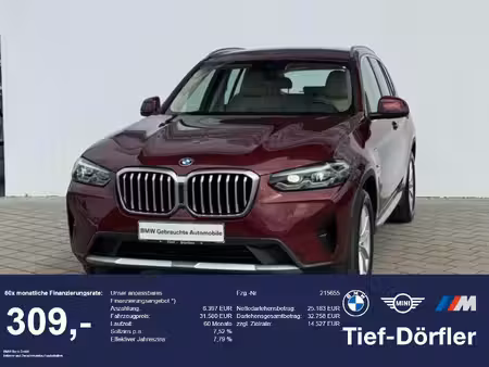 BMW X3 30e 2.0 184 xDrive